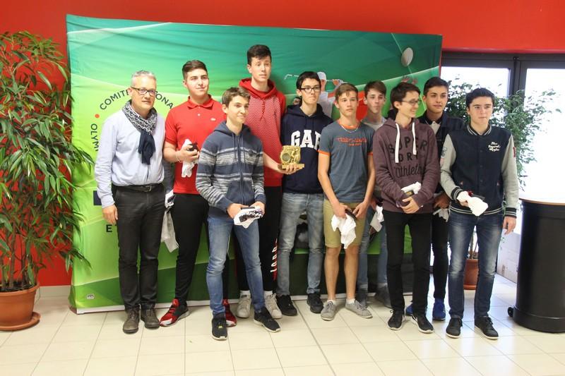 Les cadets récompensés par le CDOS 71