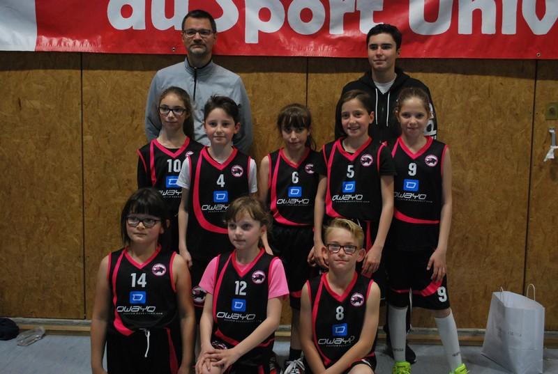 Le BBC au rassemblement Mini-Basket à Dijon