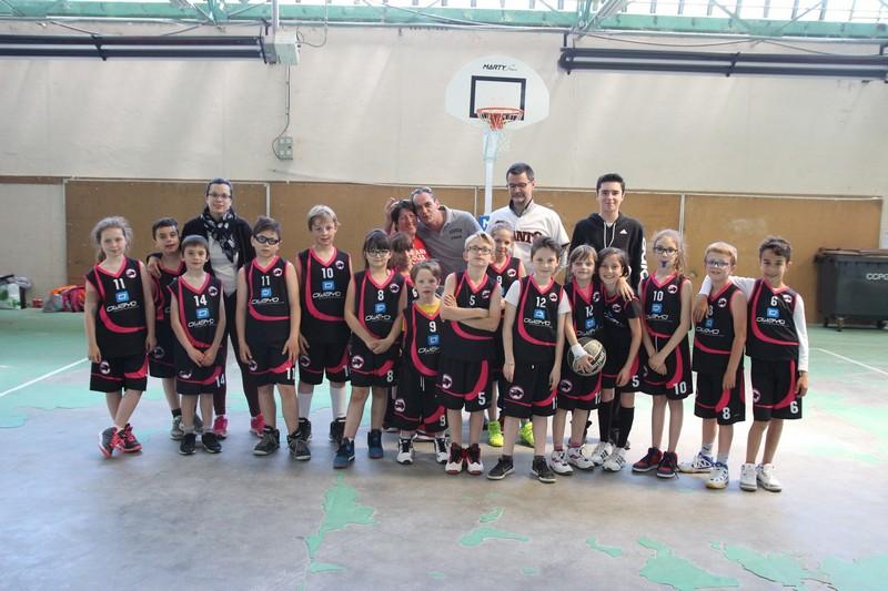 Les babys crocos bien représentés au rassemblement du mini-basket à Gueugnon