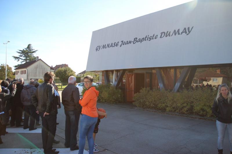 La salle JB Dumay a été inaugurée officiellement ce samedi matin