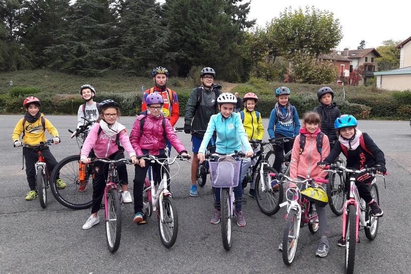 Sortie vélo des U11/U13 du club