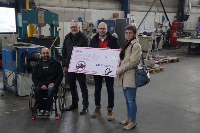 SRCI, un nouveau soutien local pour la section handisport