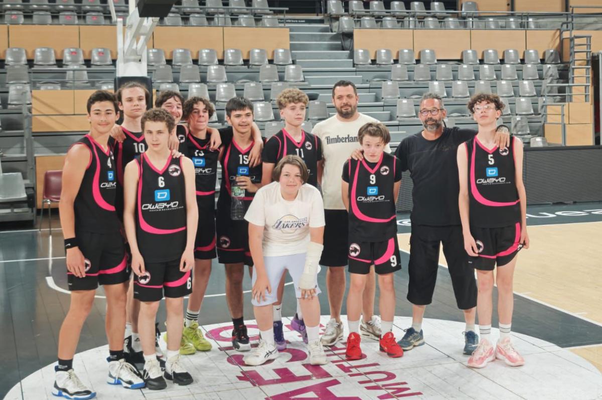 Les U15M disposent de l'Elan Chalon dans la salle du Colisée