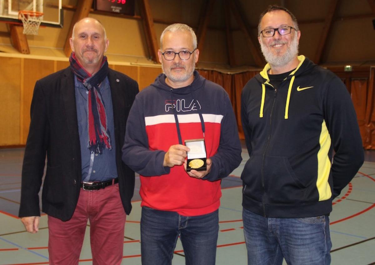 La médaille d’Or de la fédération pour Alexandre Tossetto